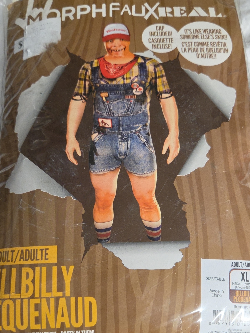 Hillbilly costume Xl